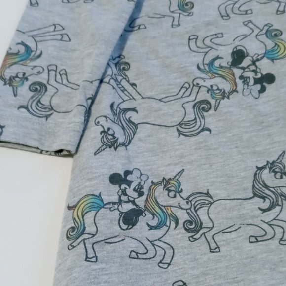 Disney Junior Toddler Girl  Minnie Mouse Unicorn Long Sleeve Dress  Sz 18 Months - Picture 2 of 5